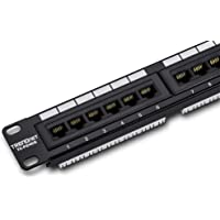 Los mejores  - TRENDnet TC-P24C6 - Panel de conexión sin blindar (24 x RJ45 Cat 6- 250 MHz)
